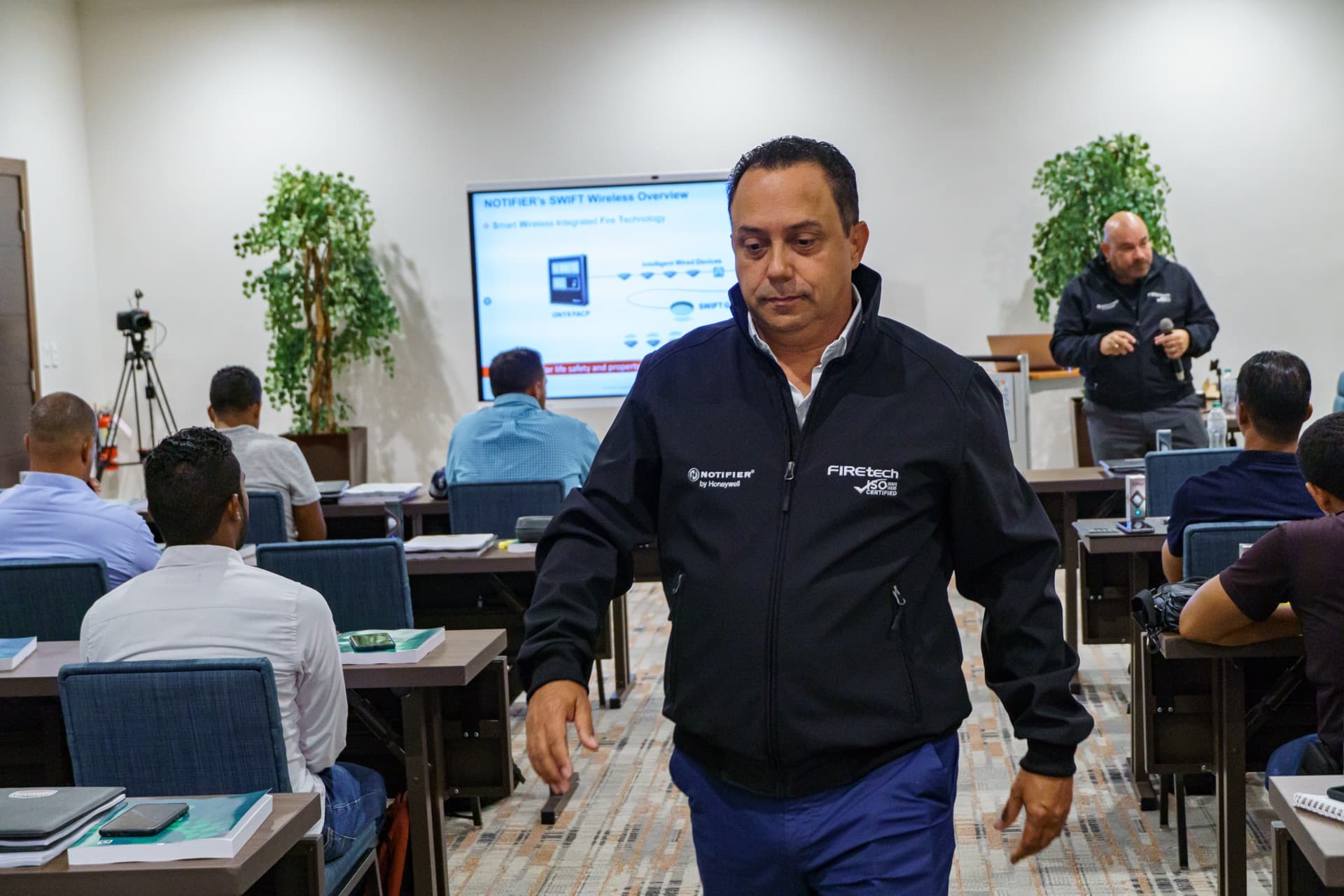 Wireless fire alarm systems training at Firetech Academy